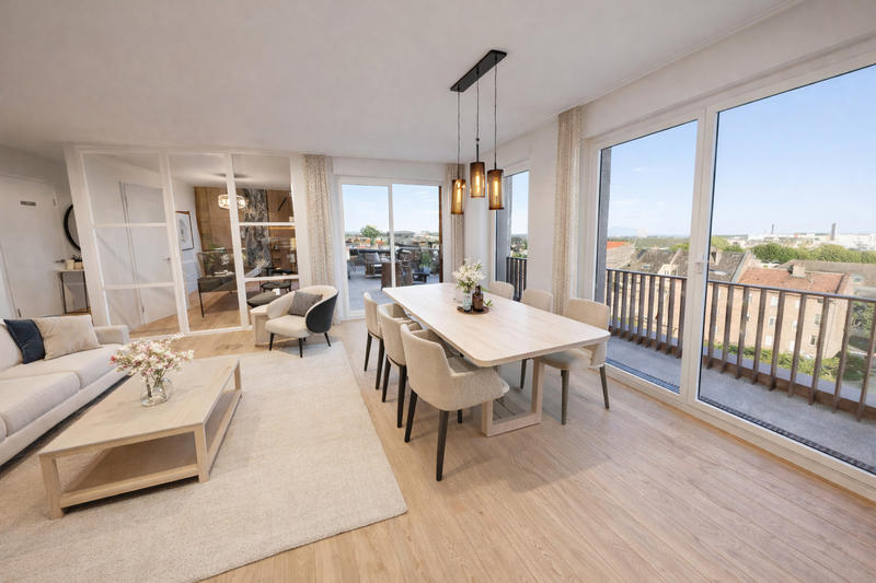 Appartement - 102 m² - 5 pièces