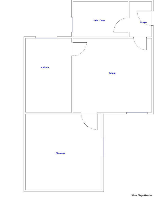 Appartement - 32 m² - 2 pièces