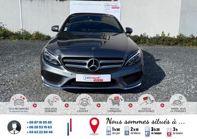 Mercedes c 220 d Amg Line / 9g-Tronic Palette 117 000Km*Moteur à Chaine*Révision Ok complètes chez mercedes*Drive Select *Caméra* Grand Toit Ouvrant en Verre Coulissant*Autoradio Cd/Mp3 (+Commande aux volant) Emplacement Carte Sd Prise Usb I phone Bluetoo