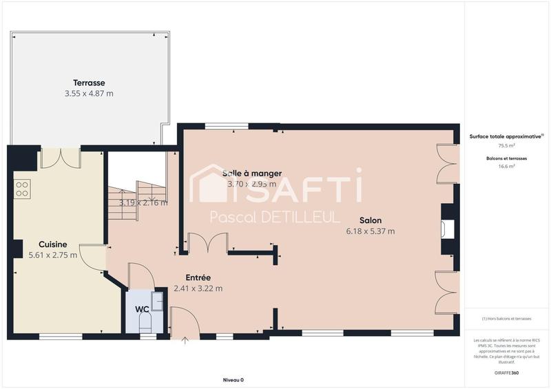 Maison - 201 m² - 8 pièces