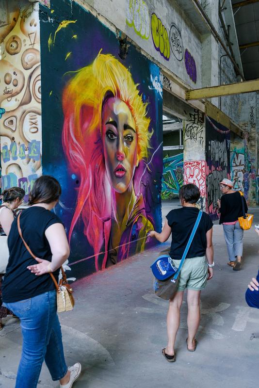 Street art et graffitis à Uzerche