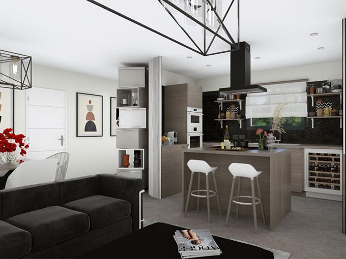 Maison - 85 m² - 5 pièces