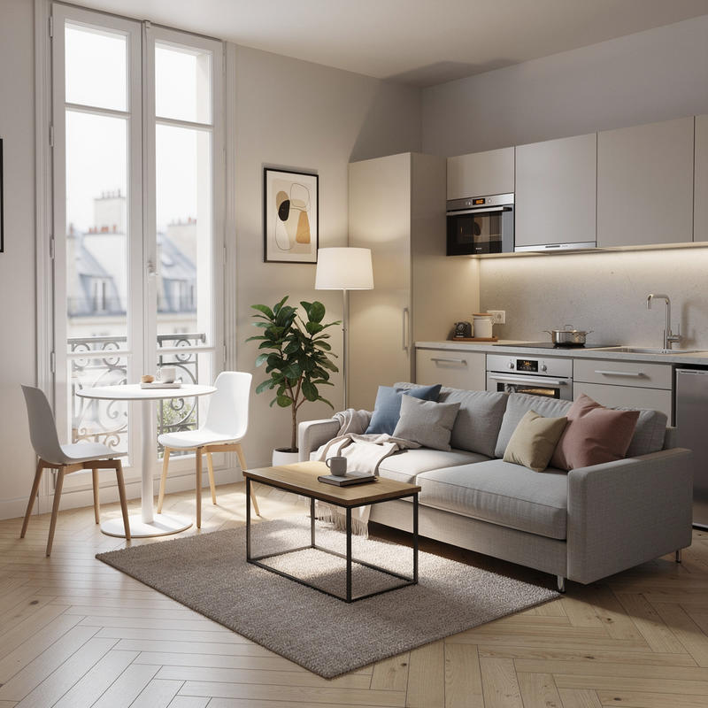 Appartement - 26 m² - 1 pièce