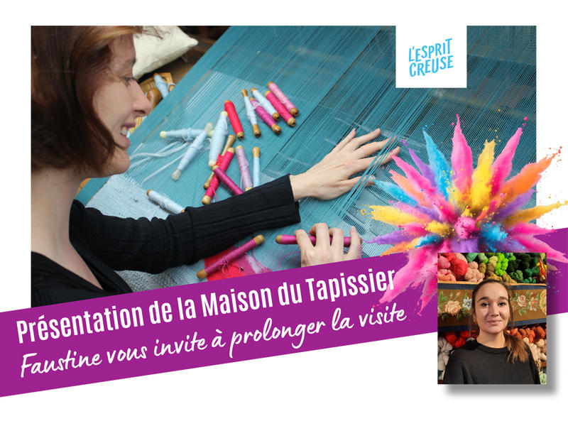 Maison du Tapissier - la visite de Faustine - 7 juillet