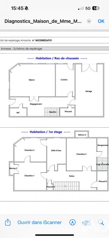 Maison de village - 93 m² - 5 pièces