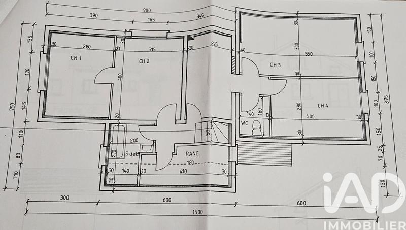 Maison - 150 m² - 6 pièces