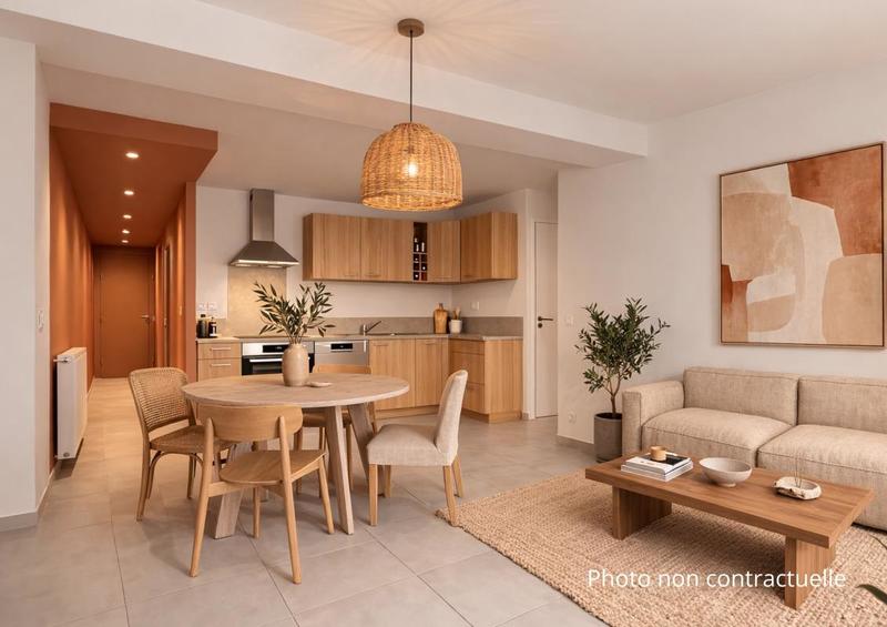 Appartement - 60 m² - 3 pièces