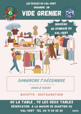 Vide grenier des écoles du val-vert
