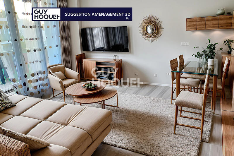 Appartement - 59 m² - 3 pièces