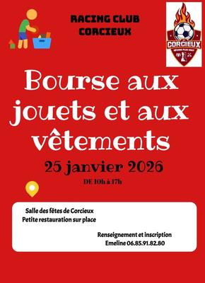 Bourse aux jouets et aux vêtements