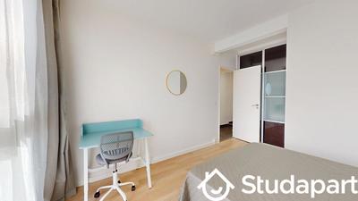 Chambre - 9 m² - 1 pièce