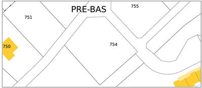 Terrain constructible - 1 239 m²