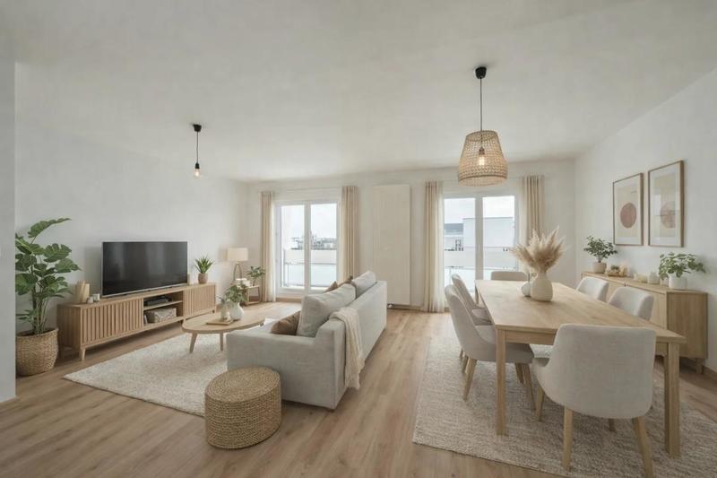 Appartement - 96 m² - 4 pièces