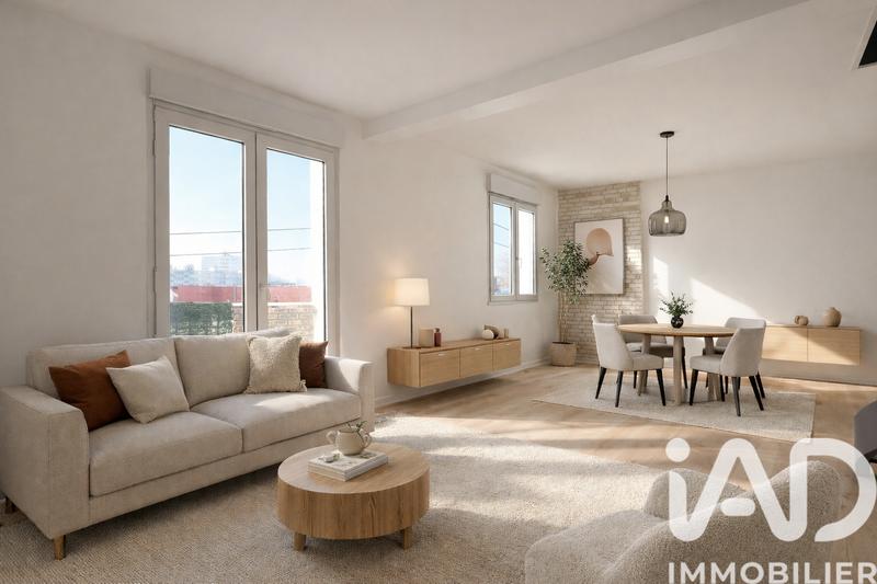 Duplex - 70 m² - 3 pièces