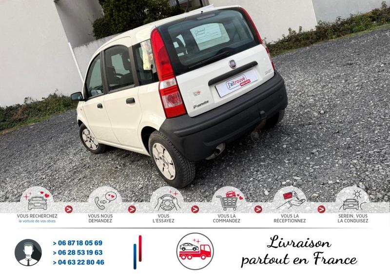 Fiat Panda 1.1 i 8v 55Cv Eco *134500km Direction Assisté (Mode City)*Attelage*Véhicule Sous Garantie*Ct Révision Kit Distribution Ok *100 Points de Contrôles*Pneus 4 Saisons m+S*CarteGrise Moitié prix (Véhicule plus 10 ans)*Autoradio Cd/Mp3 Prise aux Usb*