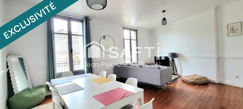 Appartement - 80 m² - 3 pièces
