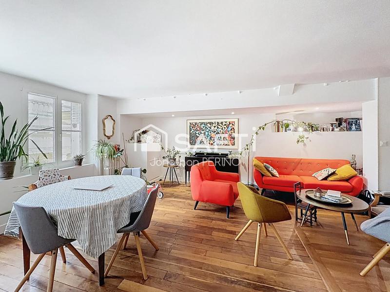 Appartement - 91 m² - 3 pièces