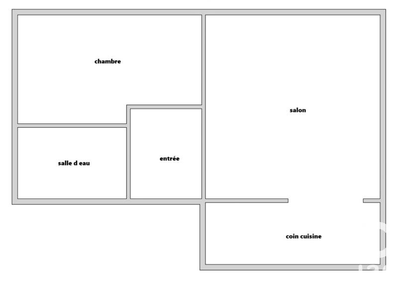 Appartement - 27 m² - 2 pièces