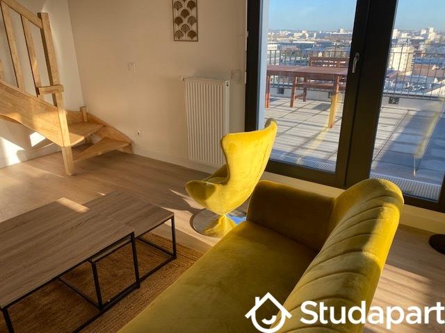 Chambre - 12 m² - 1 pièce