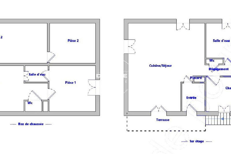 Maison - 90 m² - 4 pièces