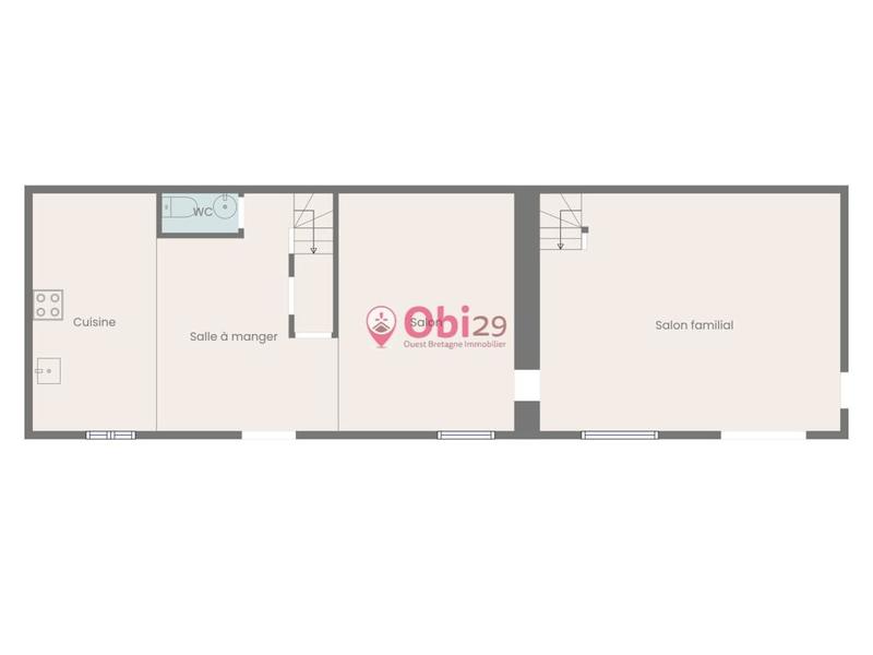 Maison de bourg - 148 m² - 7 pièces