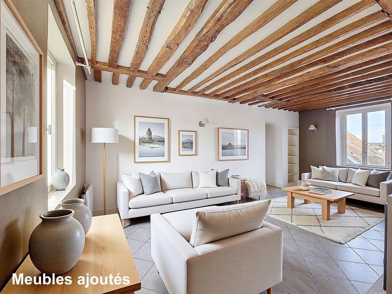 Duplex - 56 m² - 3 pièces