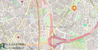 Fonds de commerce - Local commercial - 43 m²