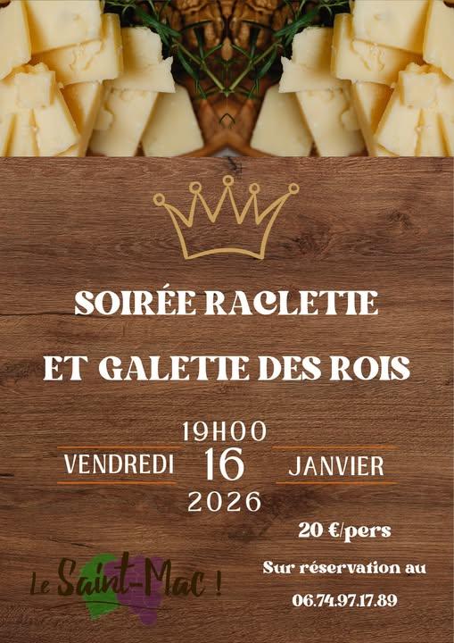 Soirée raclette et galette des rois