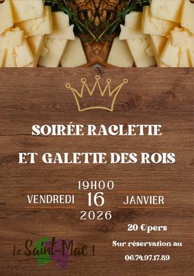 Soirée raclette et galette des rois