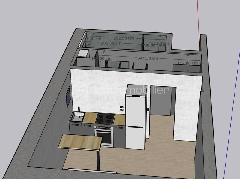 Studio - 26 m² - 1 pièce