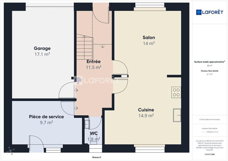 Maison - 114 m² - 5 pièces