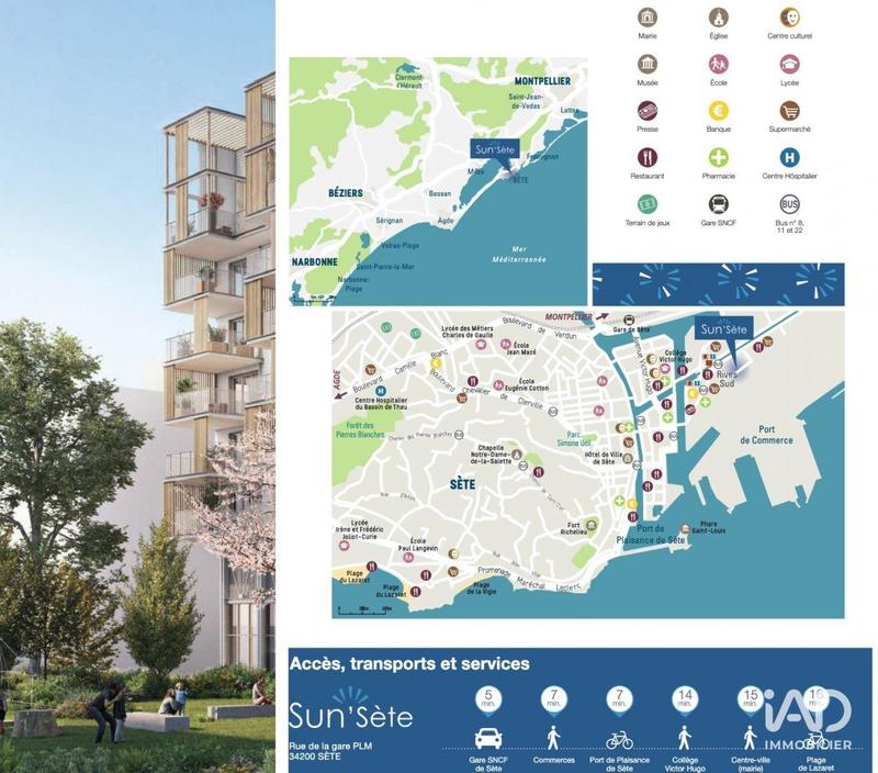 Appartement - 68 m² - 3 pièces