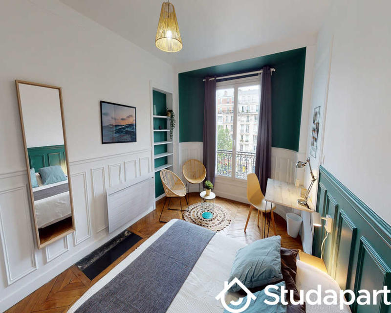 Chambre - 70 m² - 1 pièce