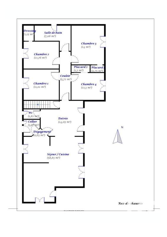 Maison - 177 m² - 6 pièces