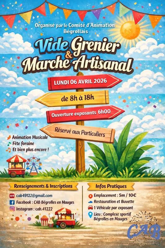 Vide-greniers de la fête des œufs durs