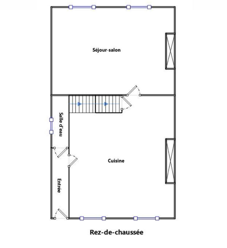 Maison de village - 138 m² - 4 pièces