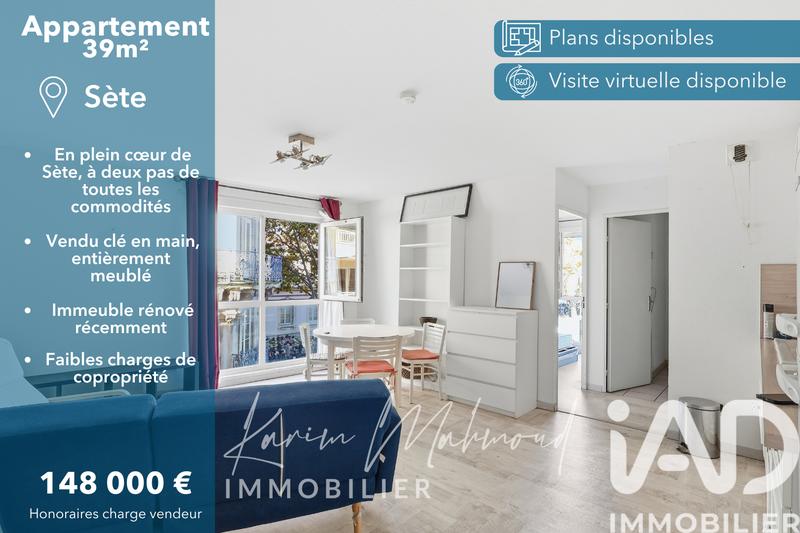Appartement - 39 m² - 2 pièces