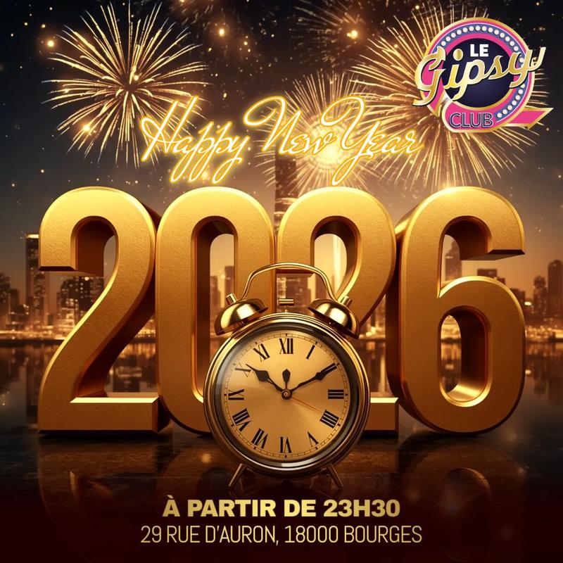 Soirée du Nouvel An 2026 - le Gispy