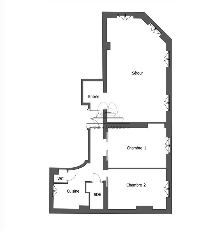 Appartement - 76 m² - 4 pièces