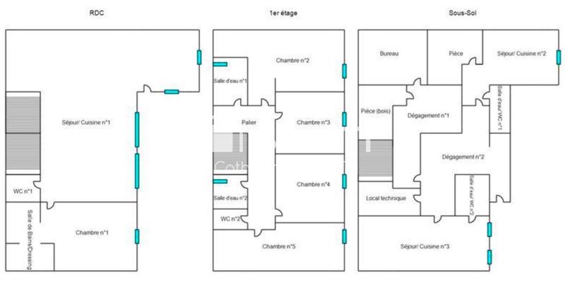 Maison - 246 m² - 11 pièces