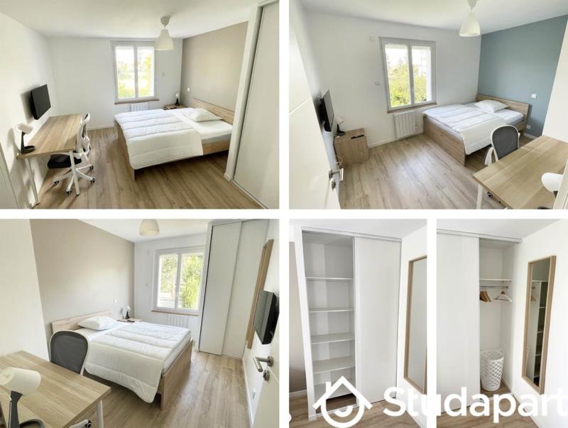 Chambre - 11 m² - 1 pièce