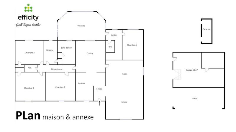 Maison - 175 m² - 6 pièces