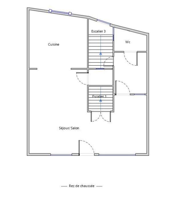 Maison de village - 150 m² - 4 pièces