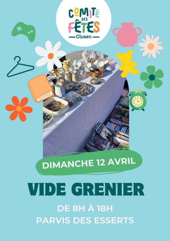 Vide grenier du comité des fêtes