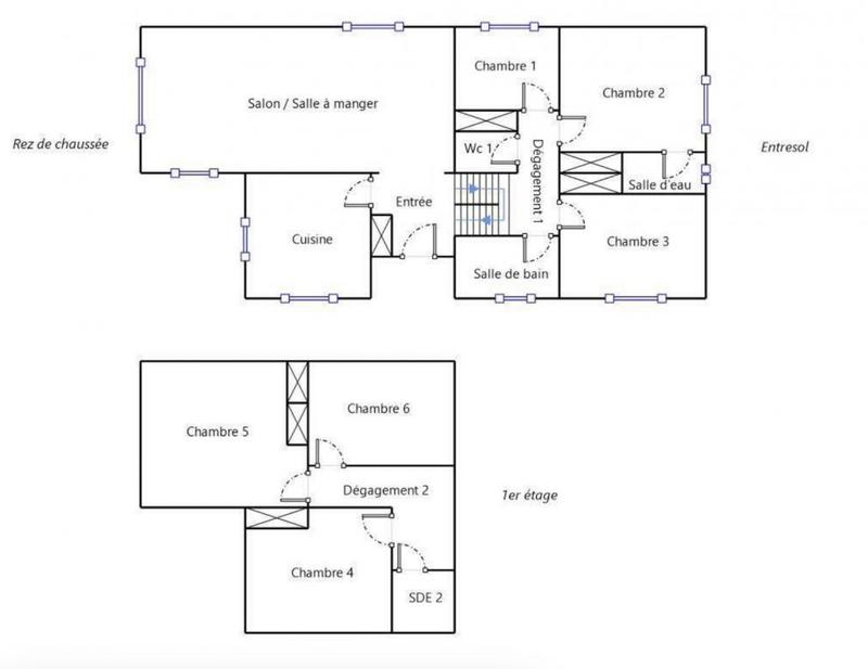 Maison - 166 m² - 7 pièces