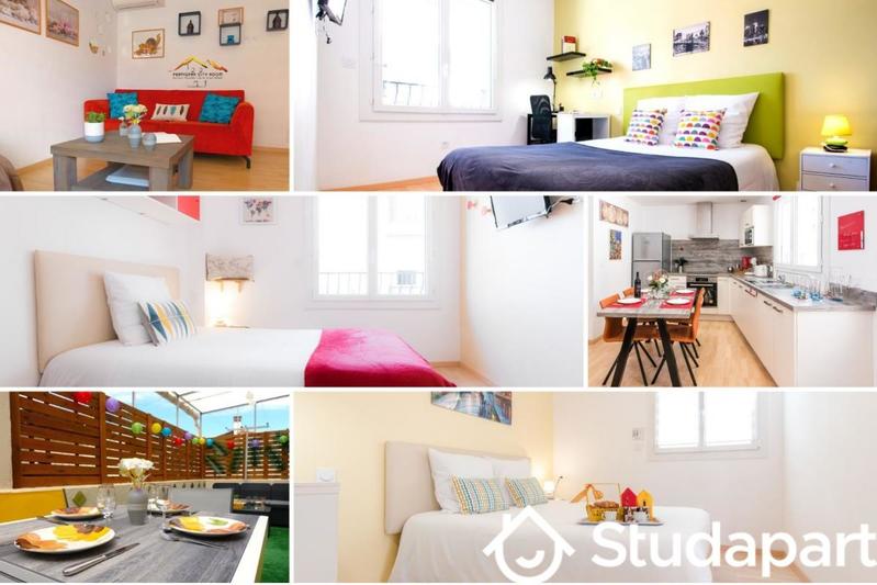 Chambre - 9 m² - 1 pièce