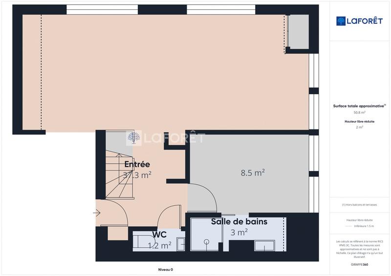 Appartement - 75 m² - 4 pièces