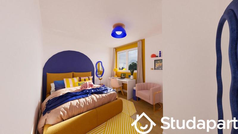 Chambre - 10 m² - 1 pièce