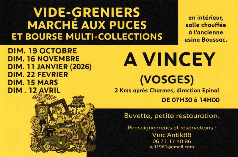 Vide greniers - bourse multi-collections