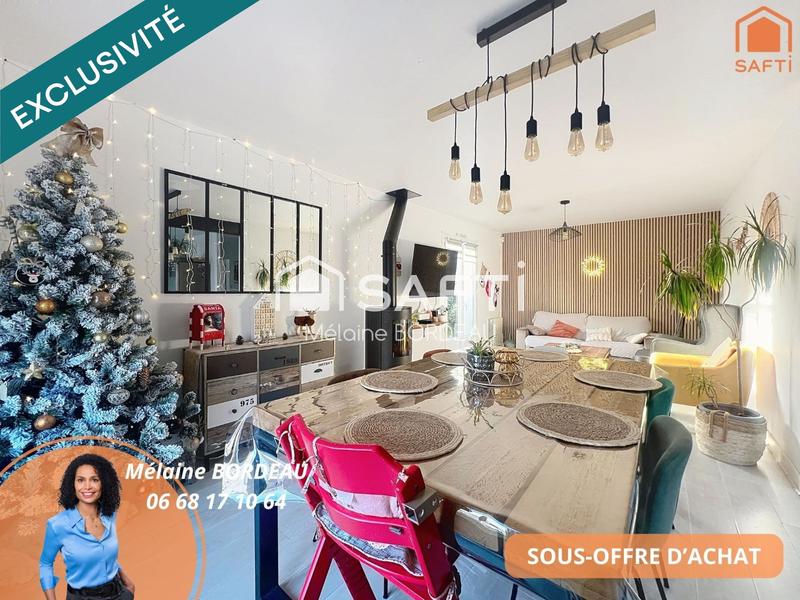 Maison - 114 m² - 6 pièces